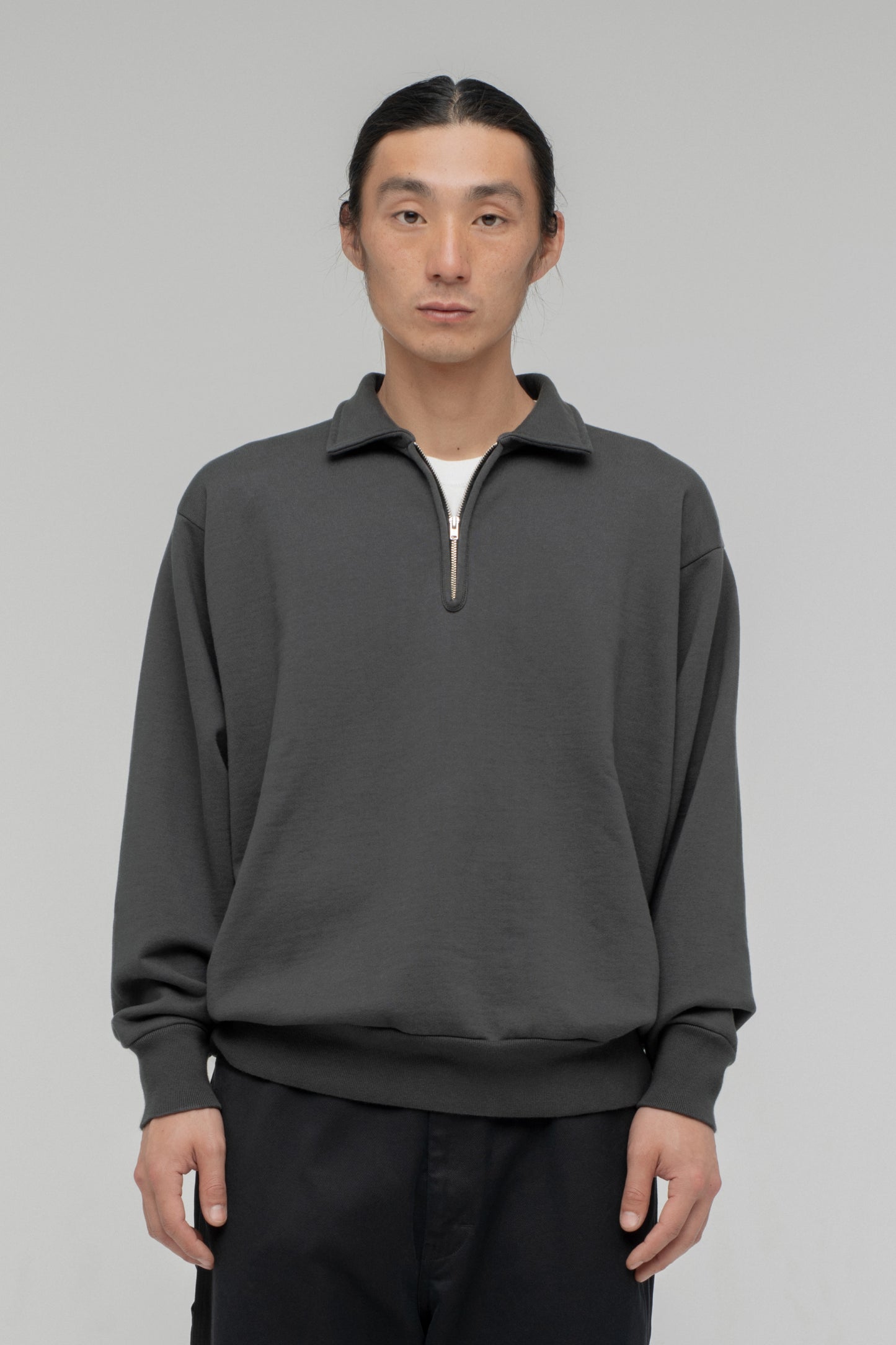Half Zip Sweatshirt (Pile Lining)