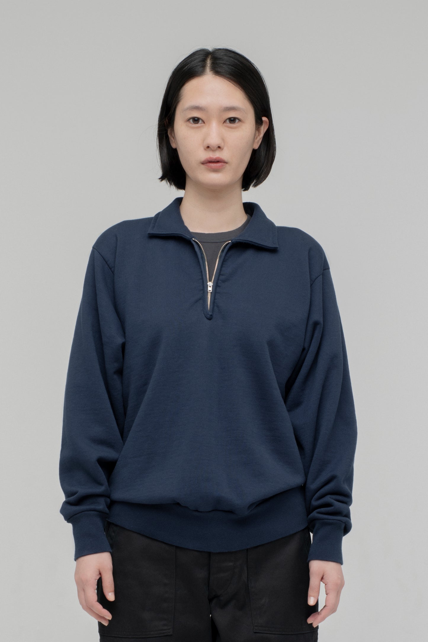 Half Zip Sweatshirt (Pile Lining)