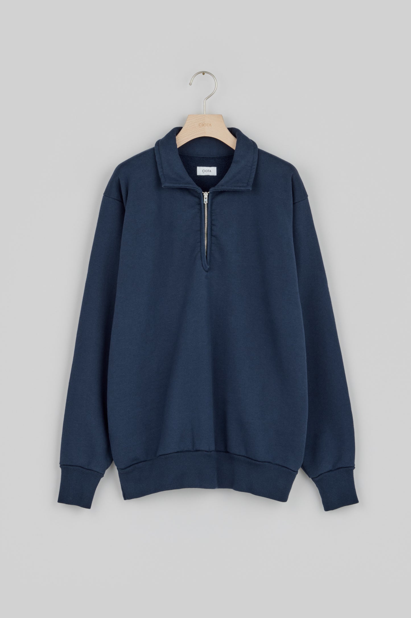 Half Zip Sweatshirt (Pile Lining)