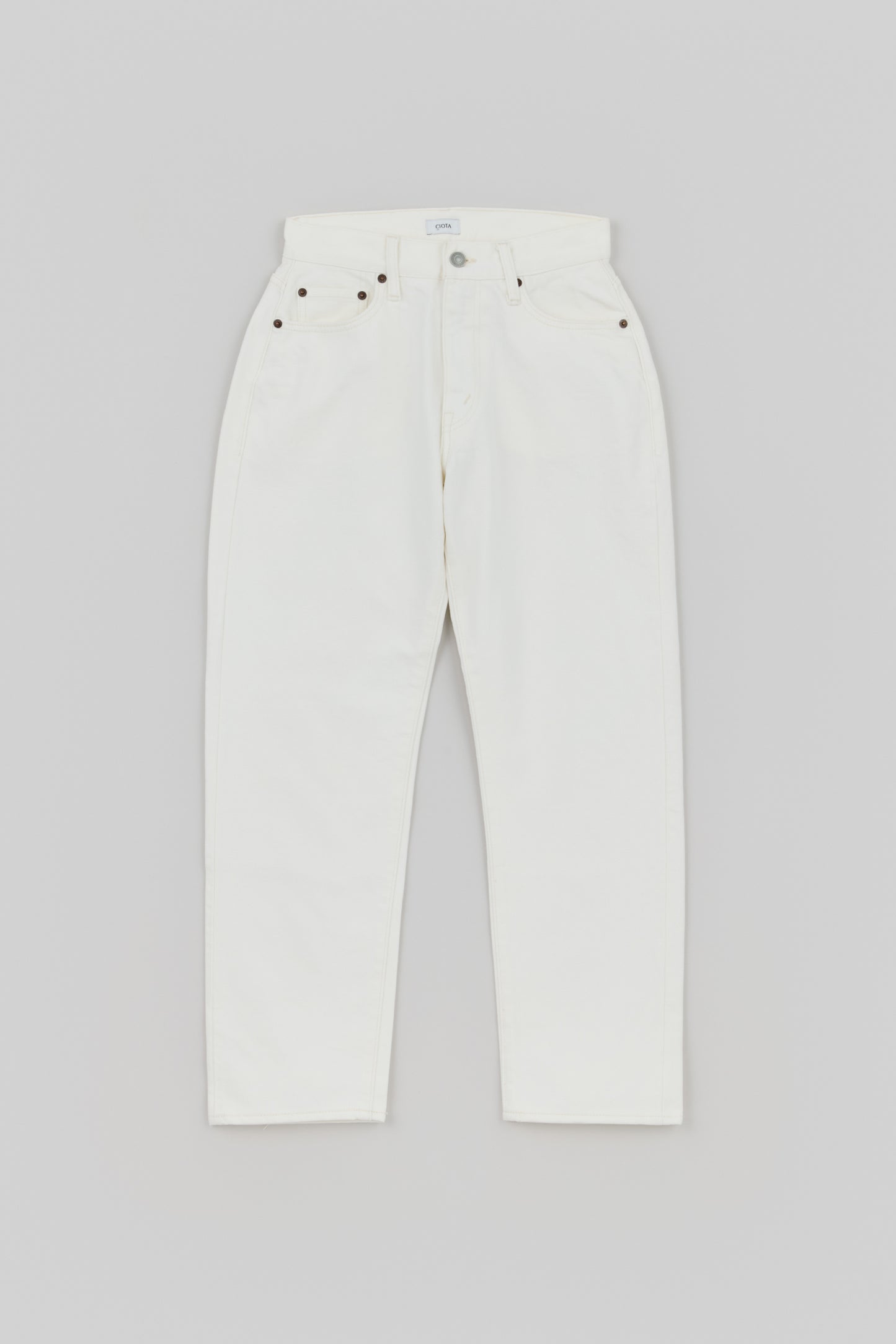 【SALE】Straight 5 Pocket Pants (Women's Size / Zipper Fly )