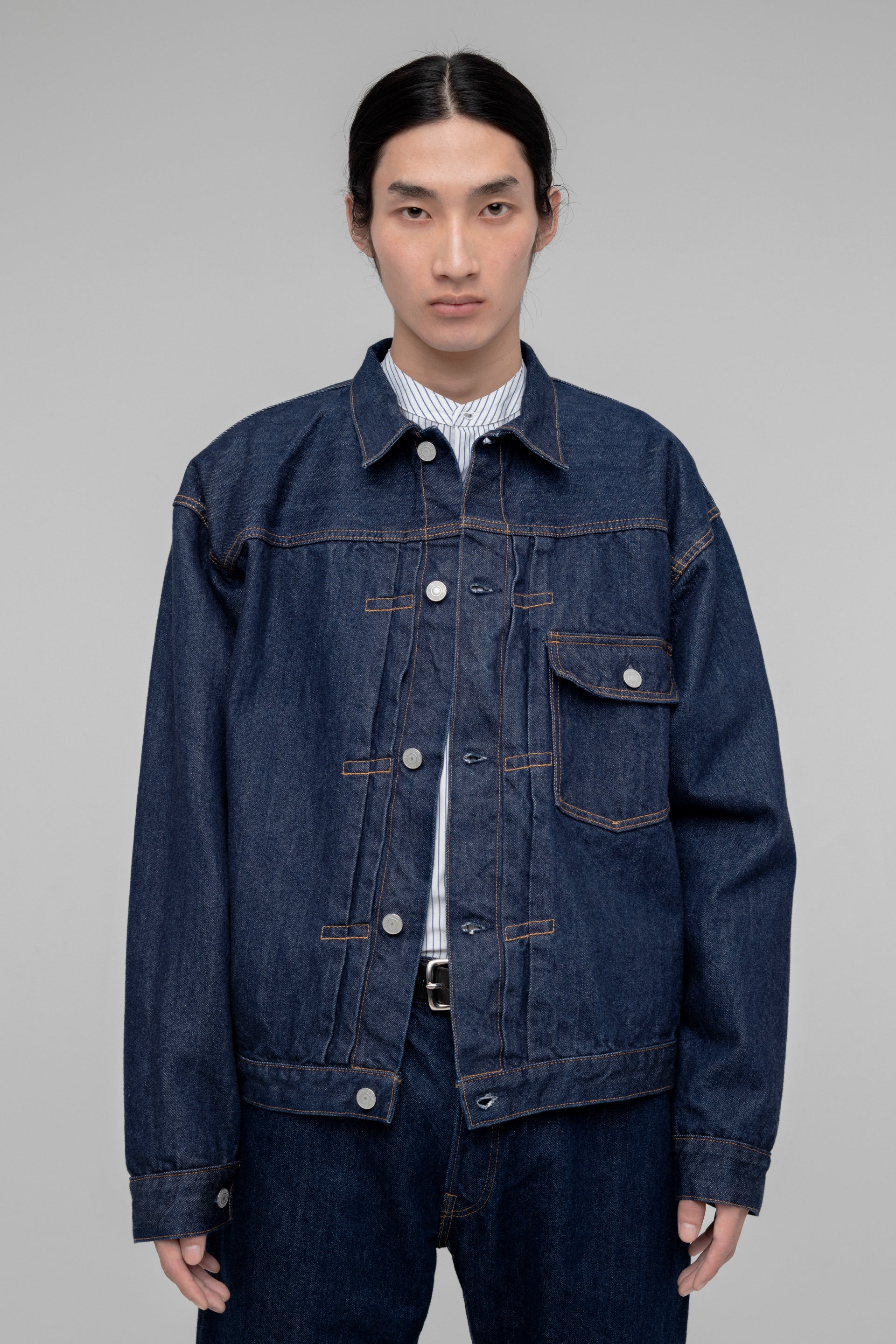 New Single Pocket Denim Jacket