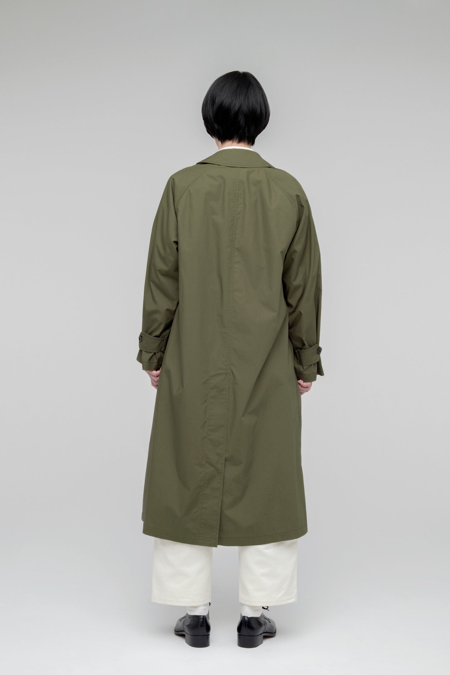 Balmacaan Coat (Typewriter Cloth)