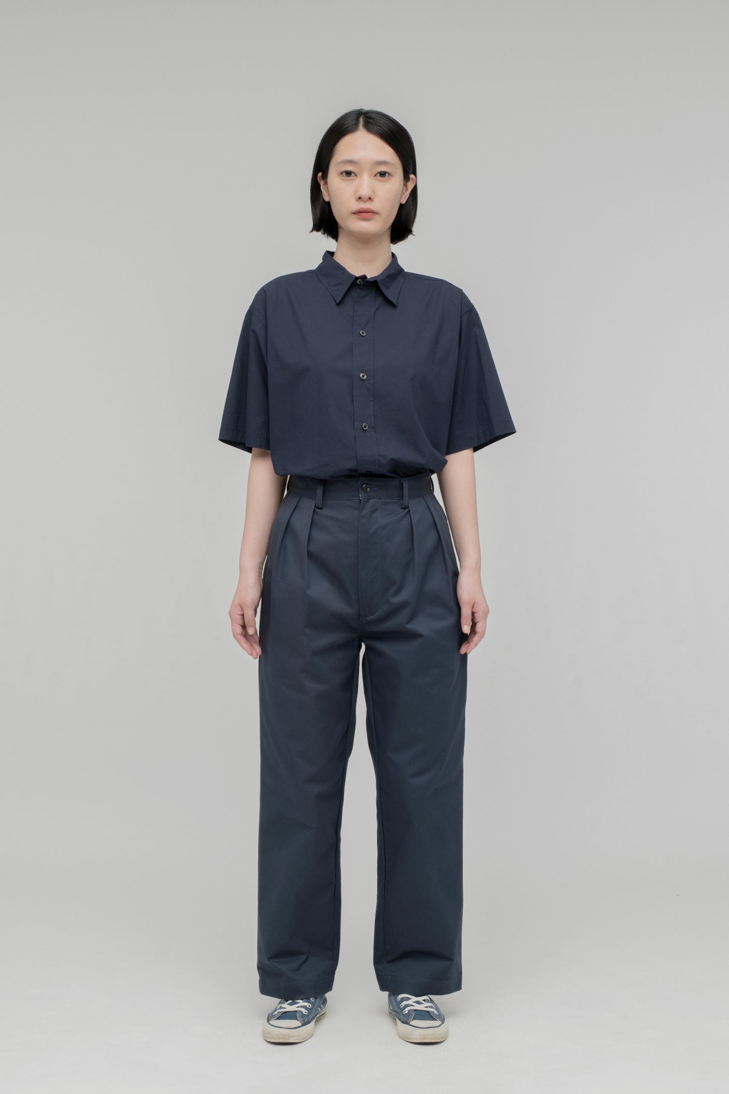 2 Tuck Chino Cloth Pants