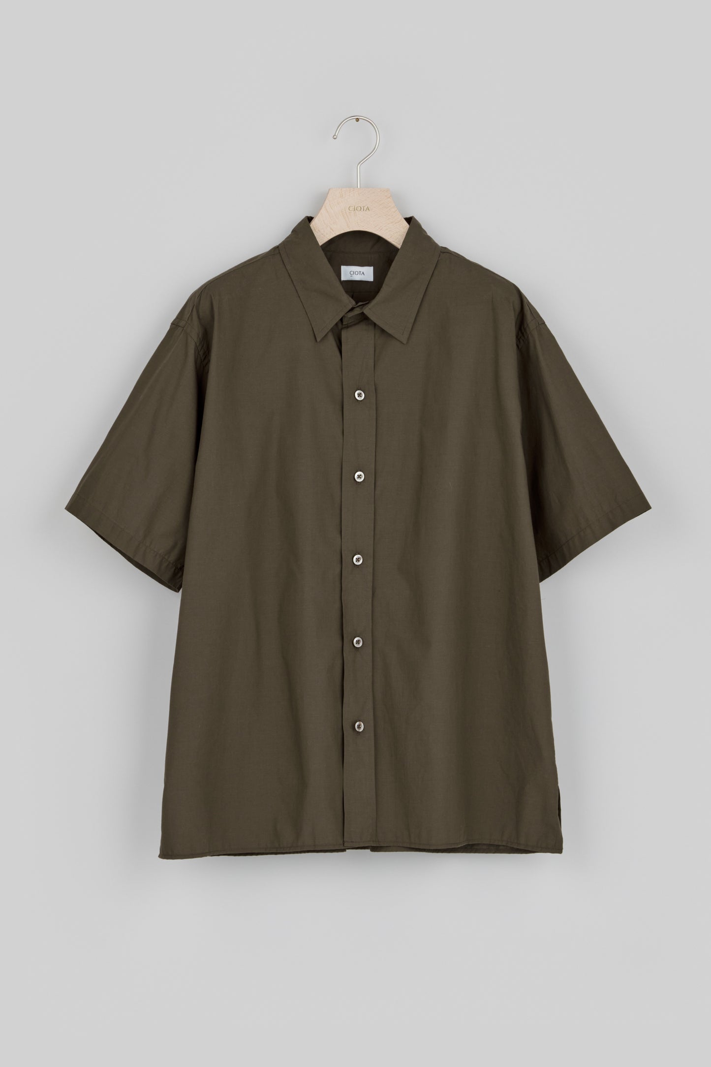Regular Collar Short Sleeve Shirt