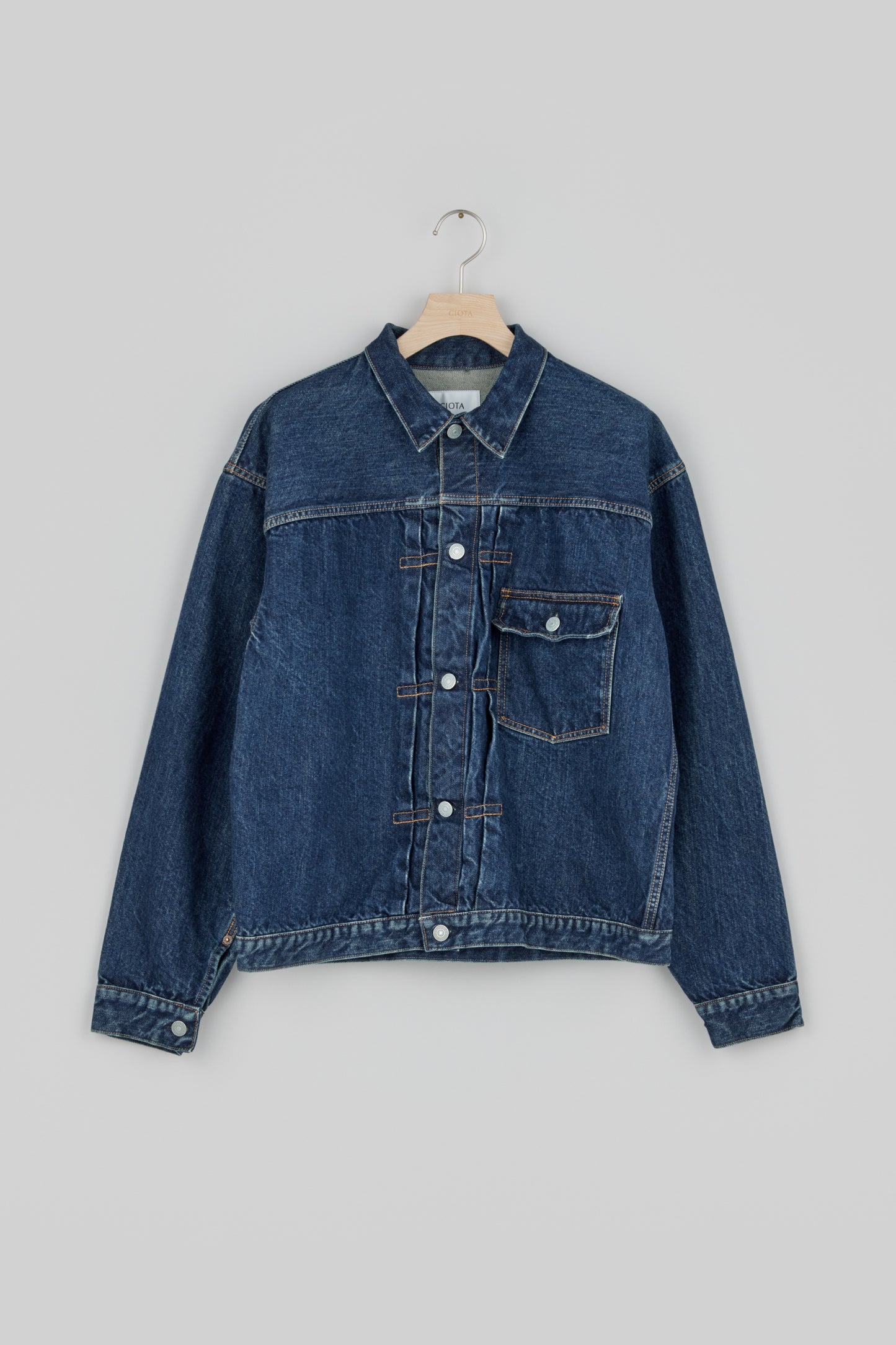 New Single Pocket Denim Jacket