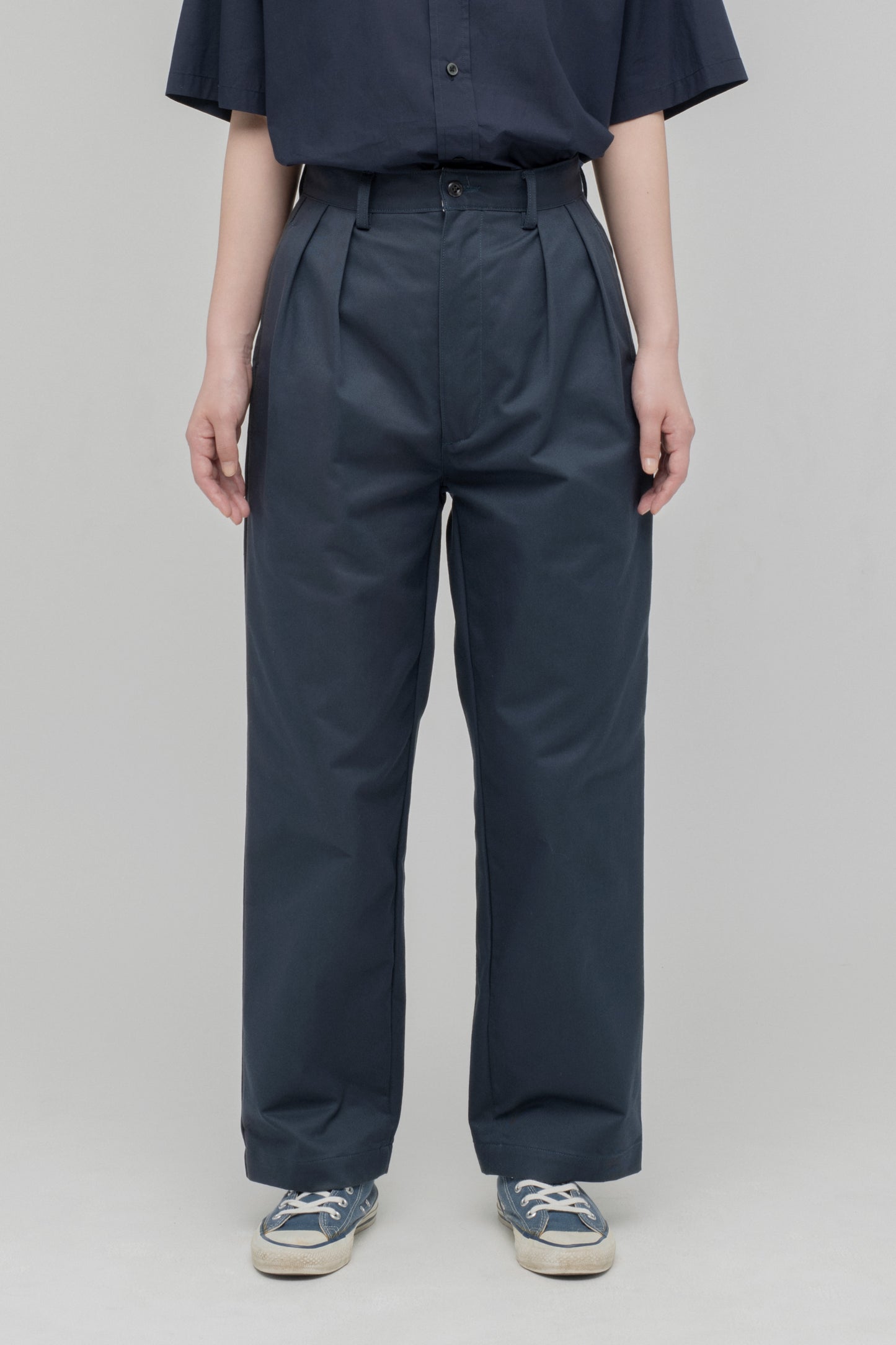 2 Tuck Chino Cloth Pants