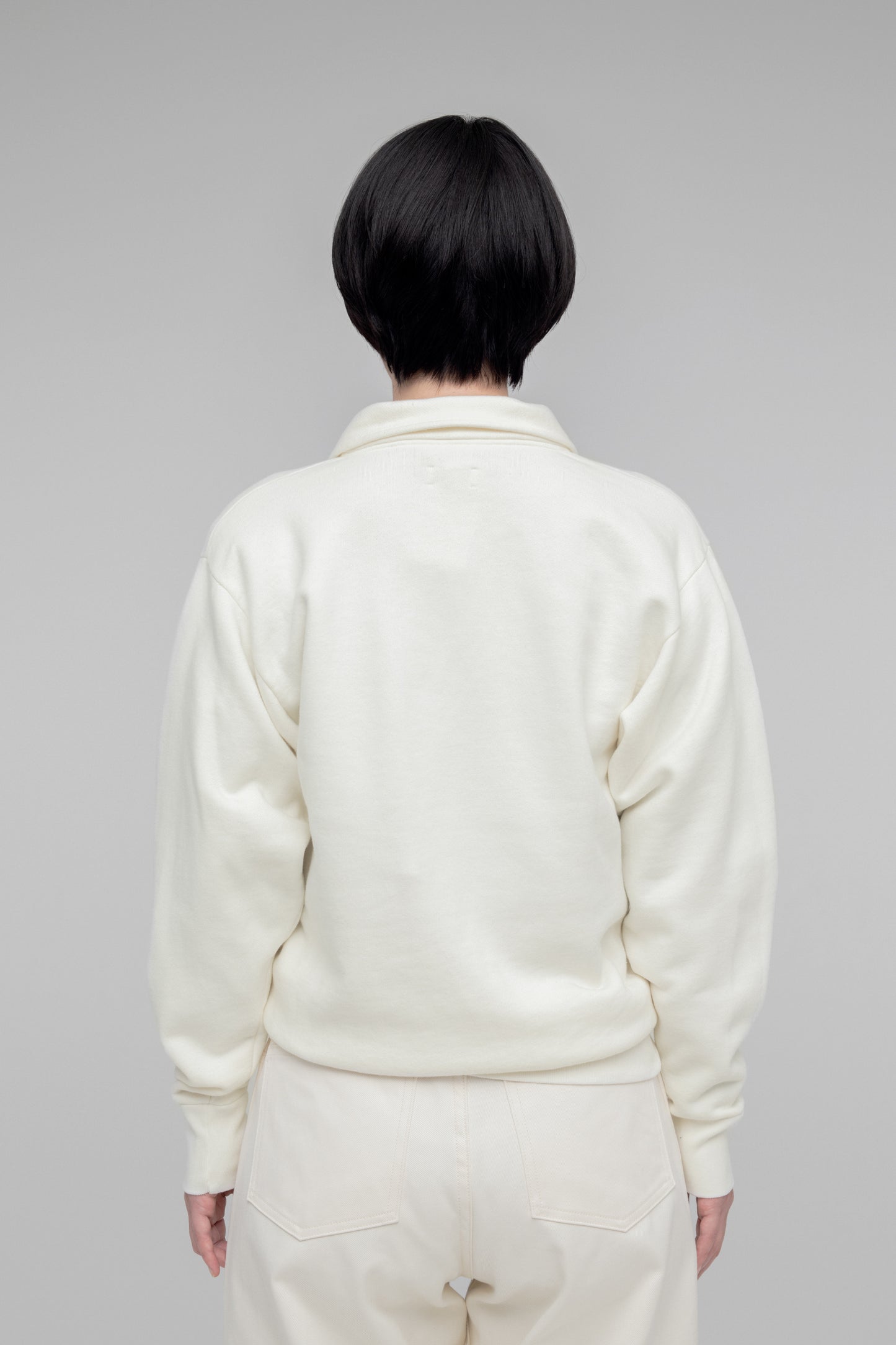 Half Zip Sweatshirt(Slightly Brushed)