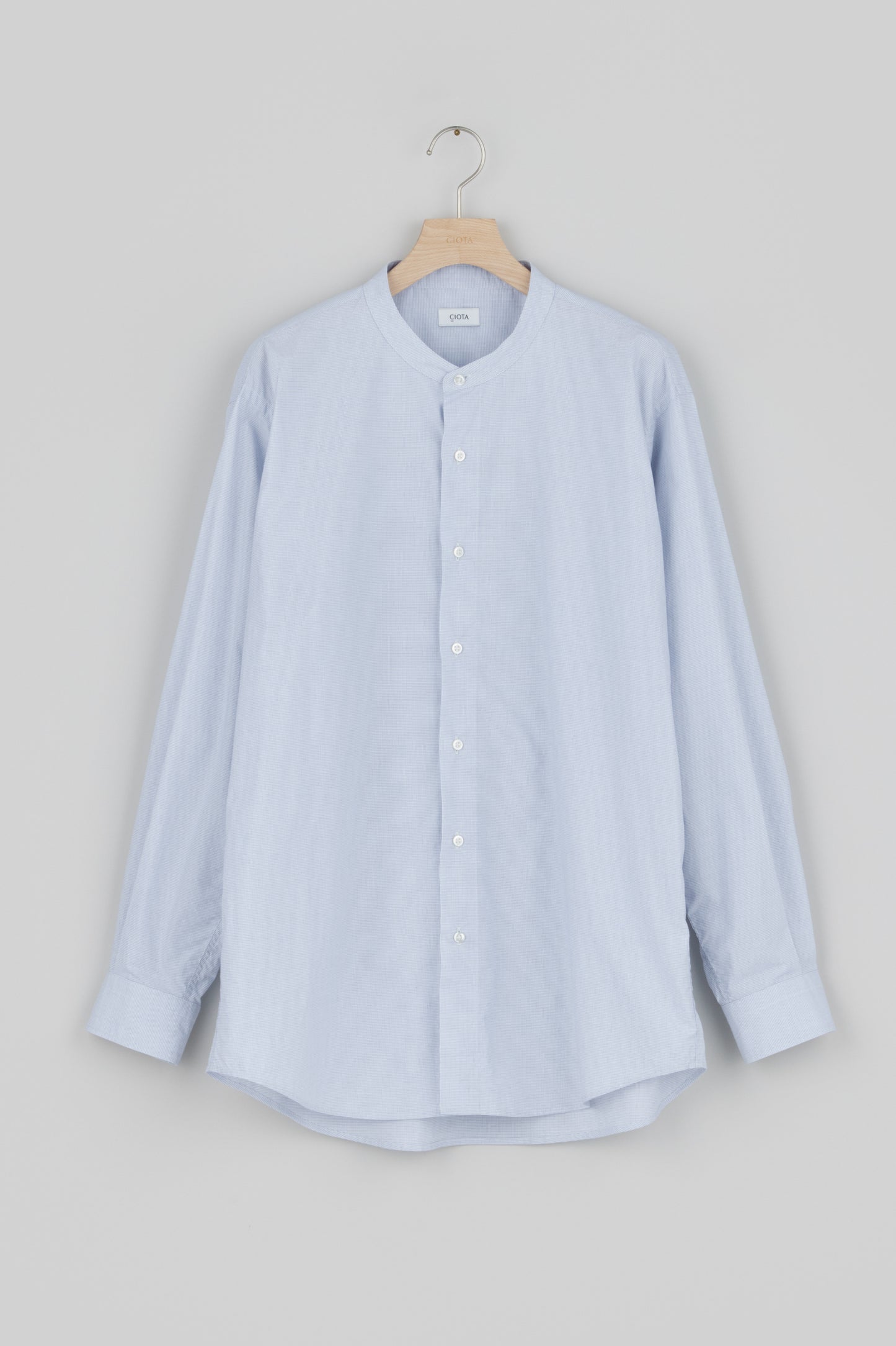 Band Collar Shirt