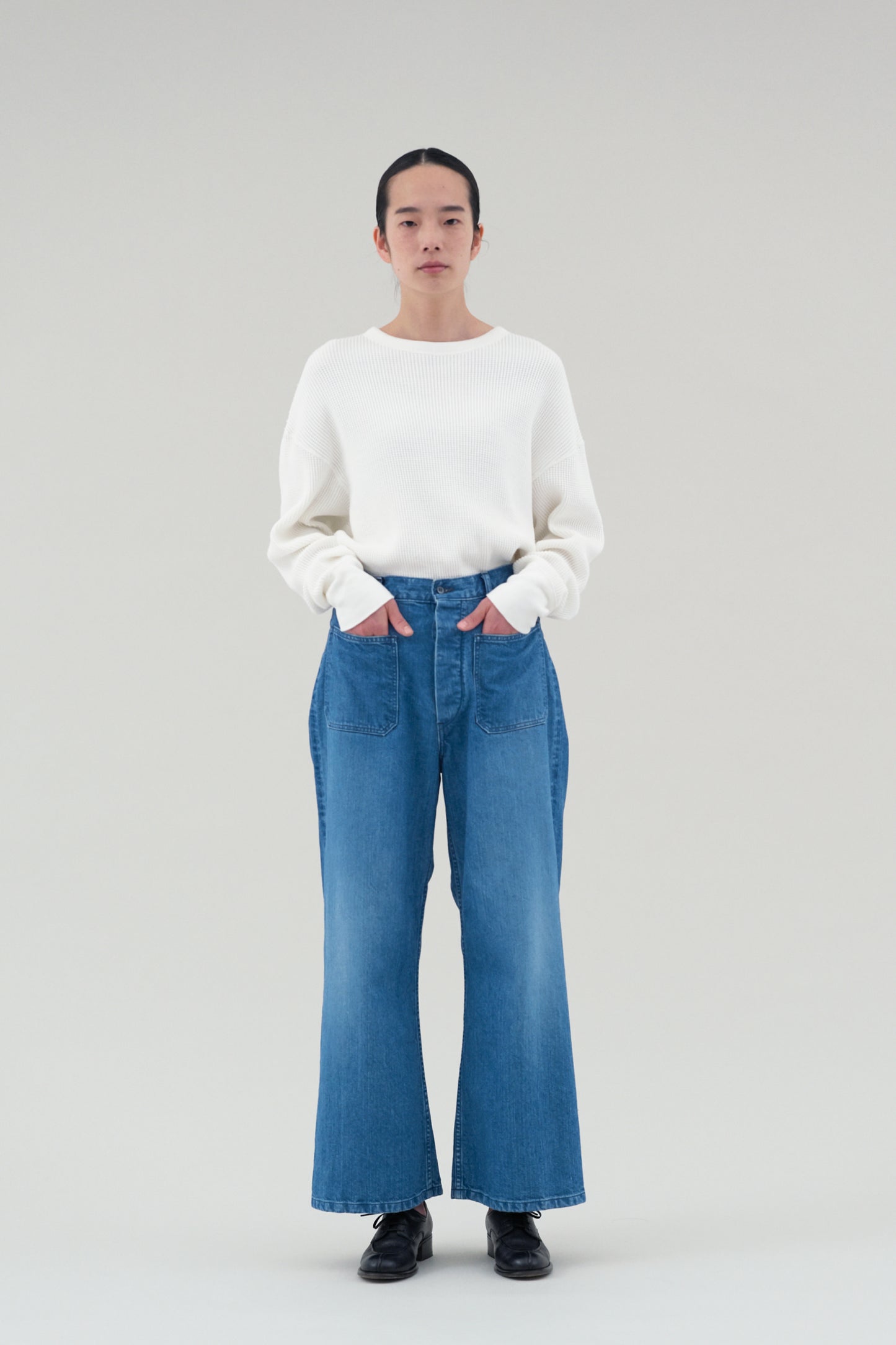 Denim Sailor Pants