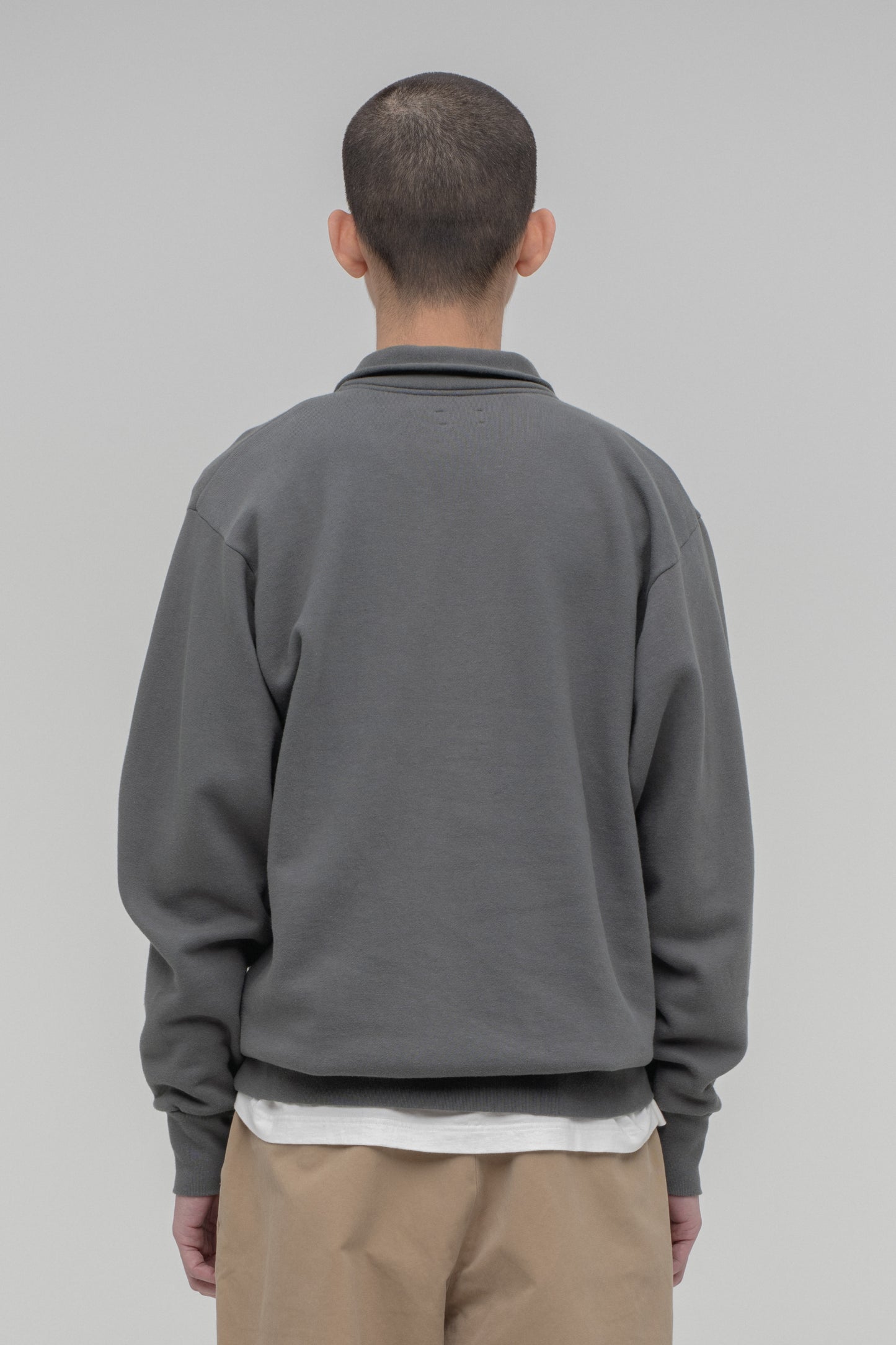 Half Zip Sweatshirt(Slightly Brushed)