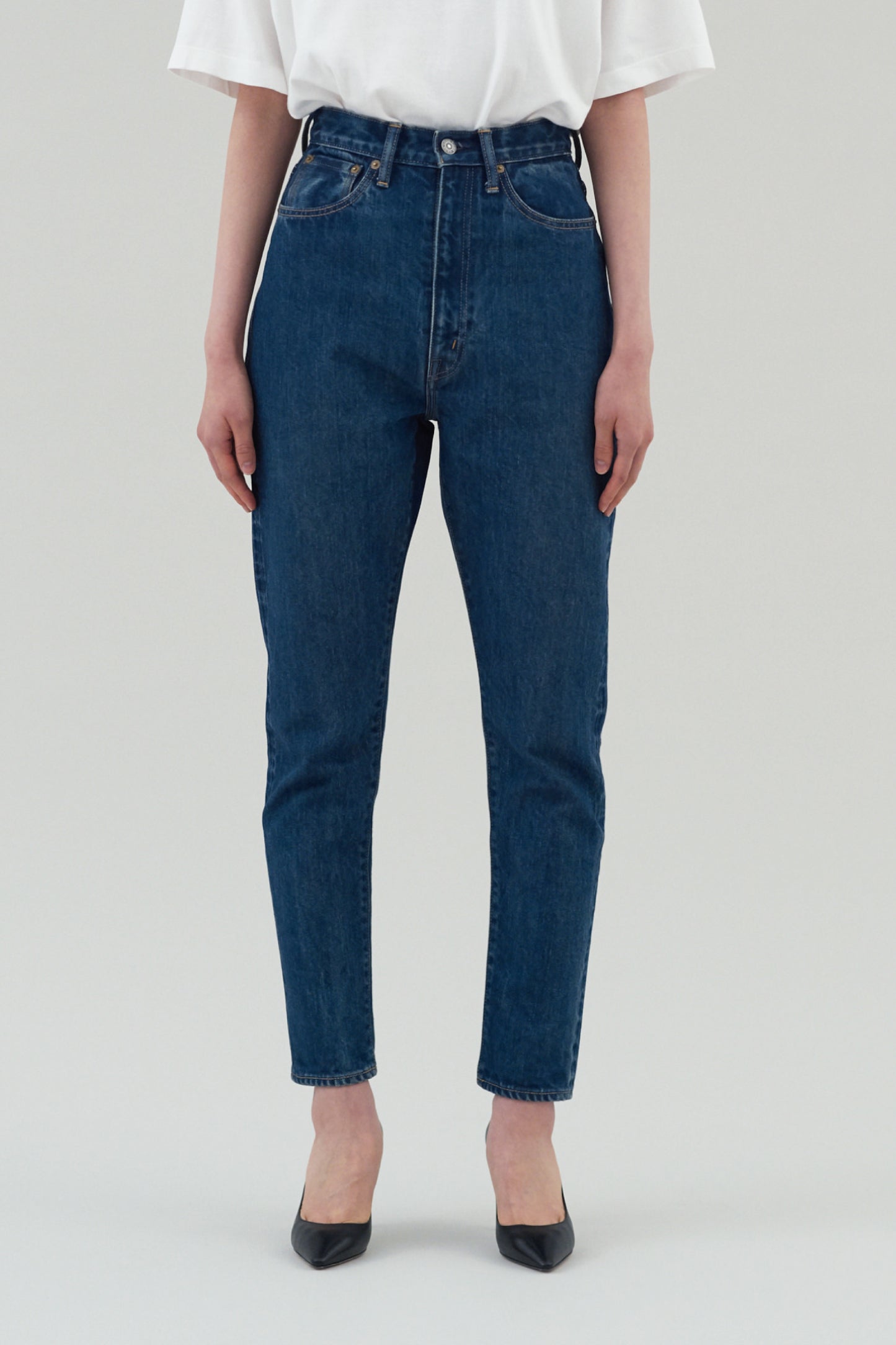 High-rise Slim 5 Pocket Pants (11.5oz)