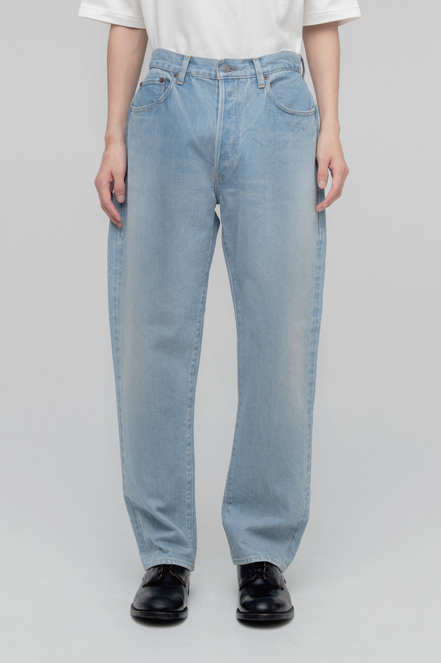 Straight 5 Pocket Pants