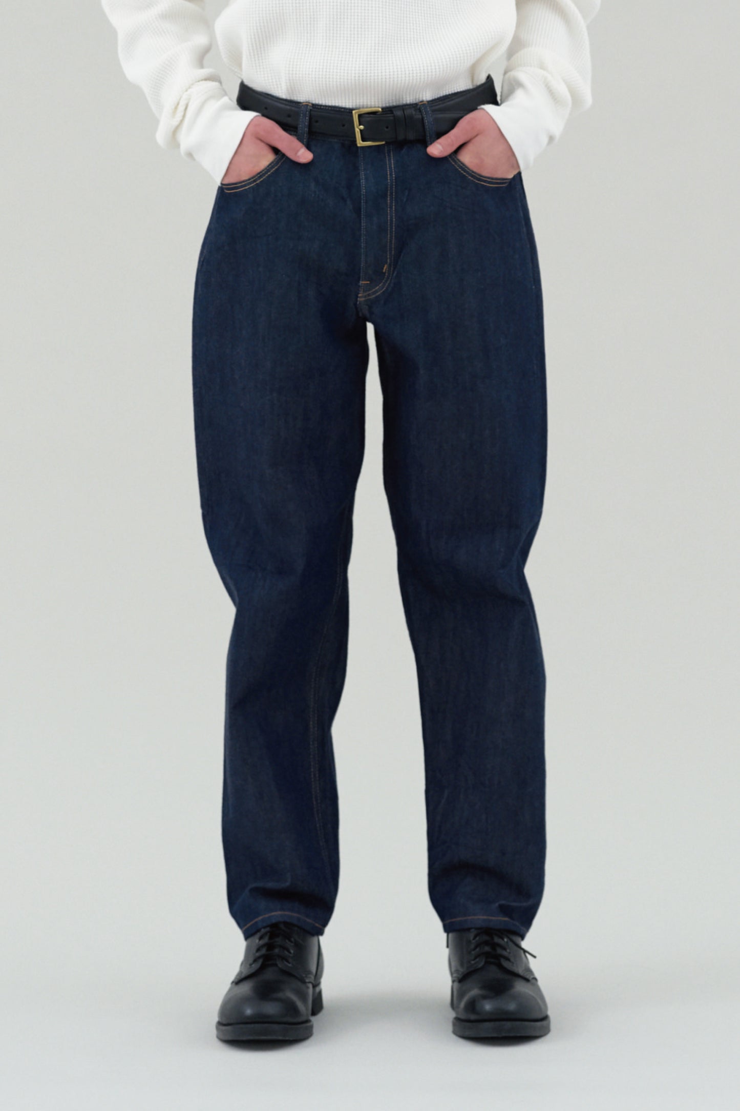 Wide Tapered 5 Pocket Pants