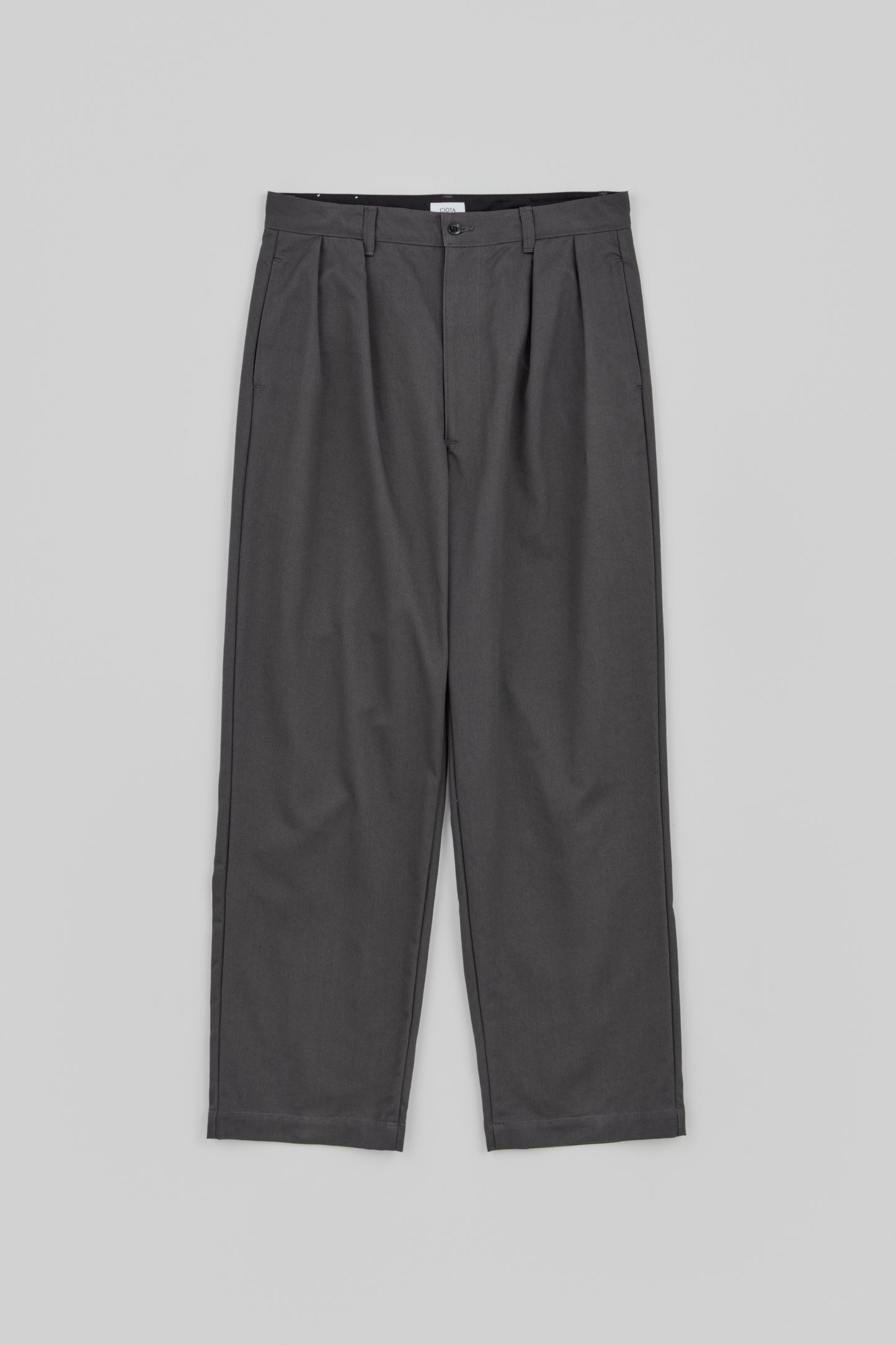 2 Tuck Chino Cloth Pants
