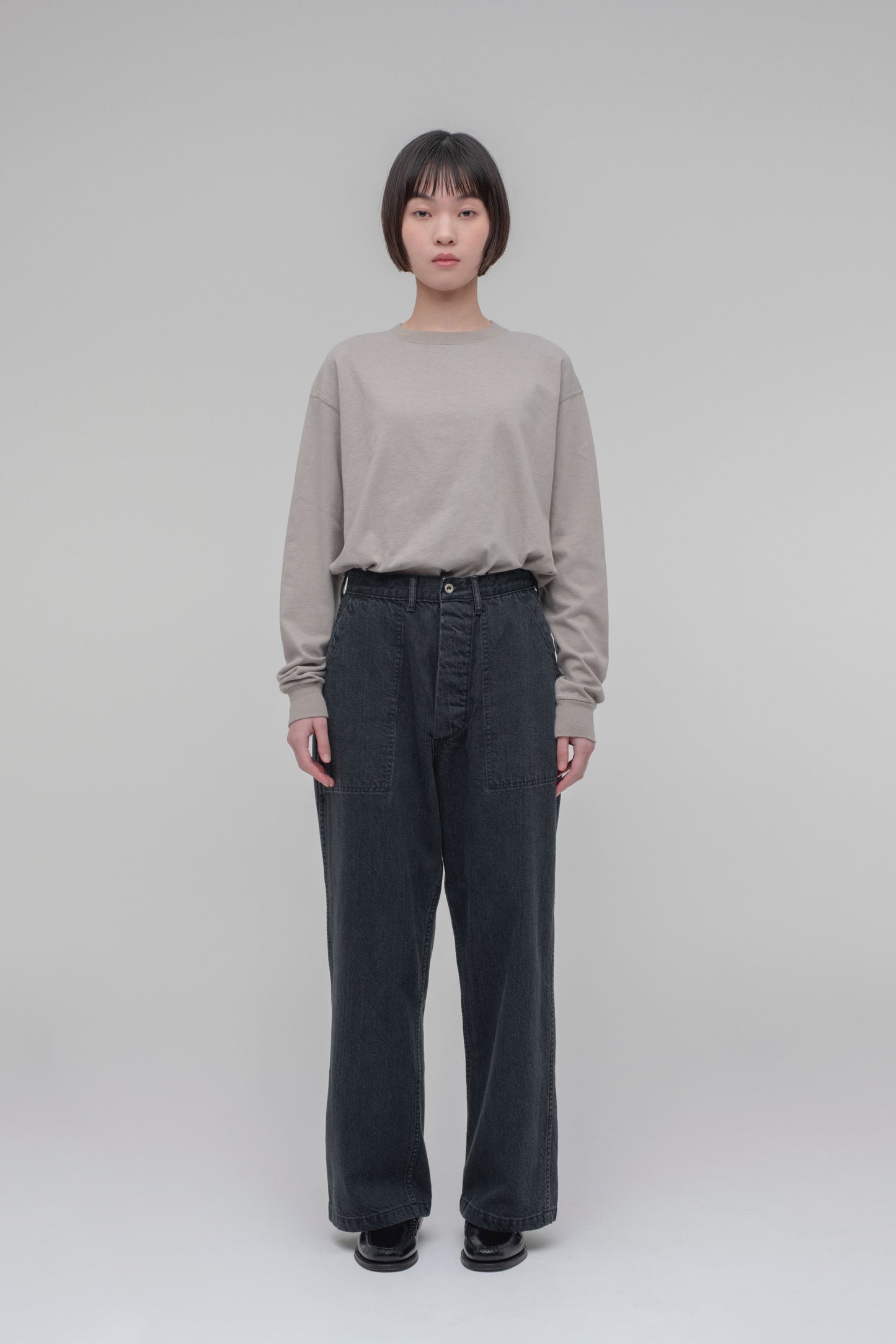 Denim Baker Pants