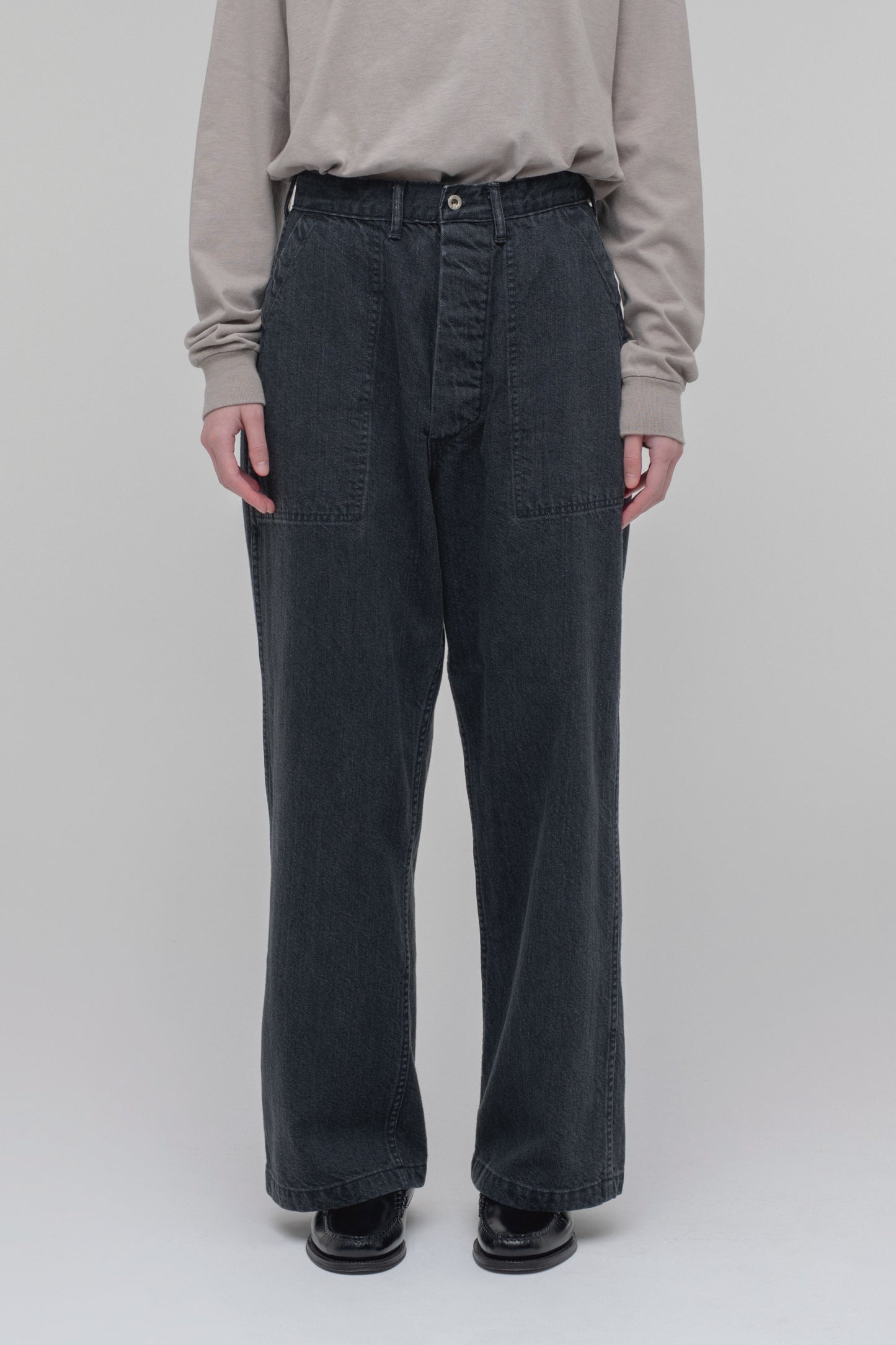 Denim Baker Pants