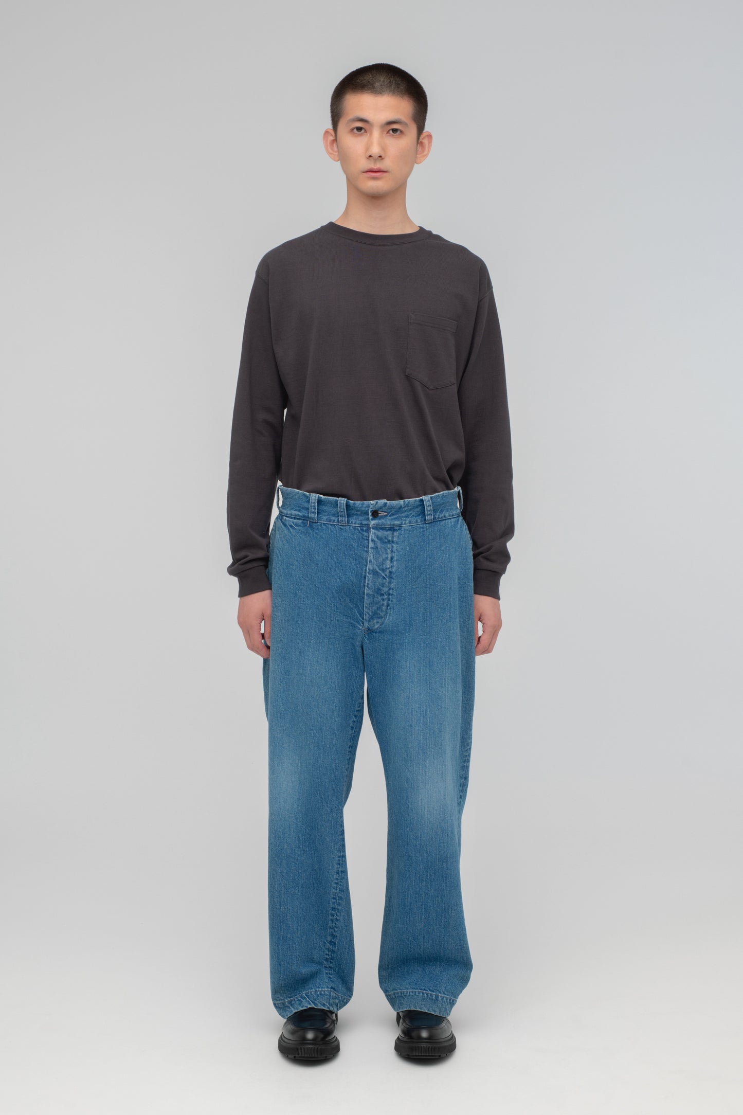 Denim Slacks