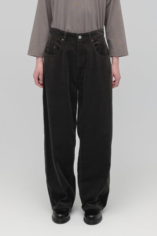 Baggy 5 Pocket Corduroy Pants