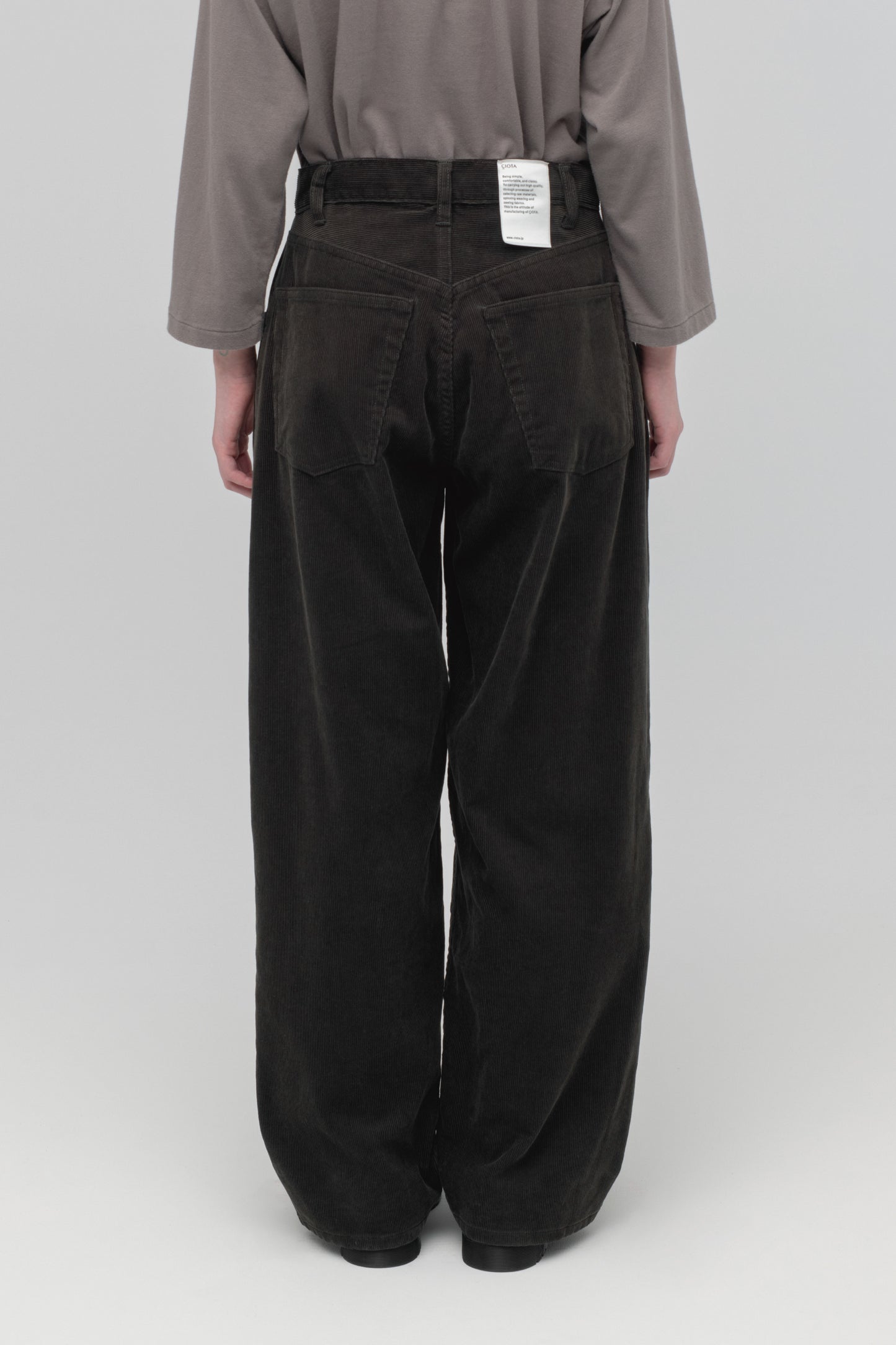 Baggy 5 Pocket Corduroy Pants