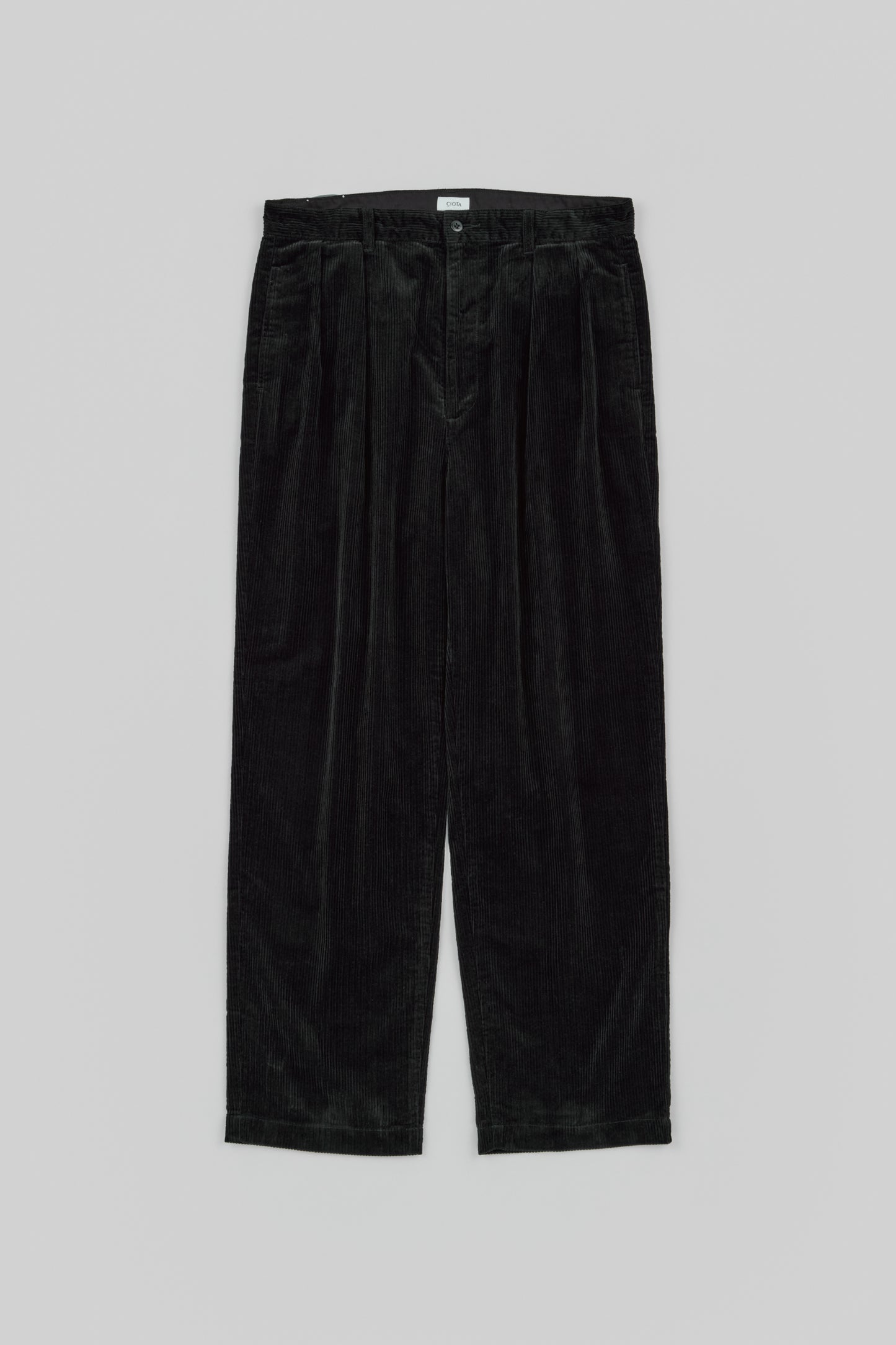 Wide-Wale Corduroy 2 Tuck Pants