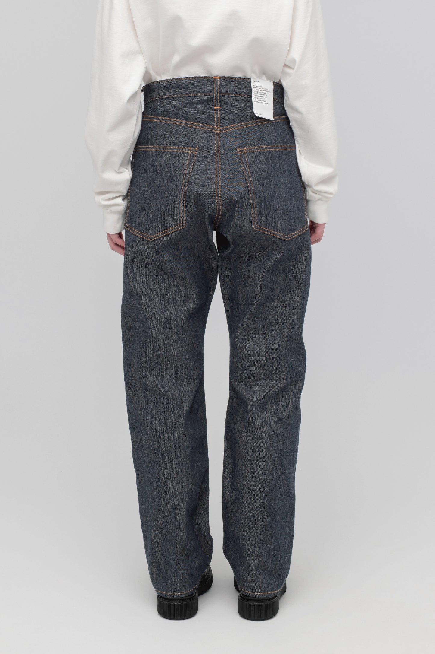 Tapered 5 Pocket Pants (Reactive dyeing / Rigid)