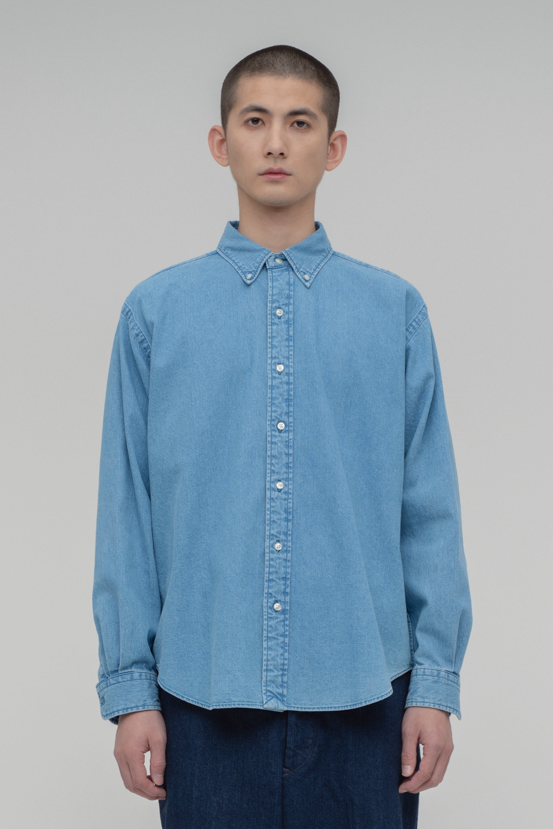 A.PRESSE - アプレッセ22FW ボタンダウンシャツ BD Shirt (22AAP