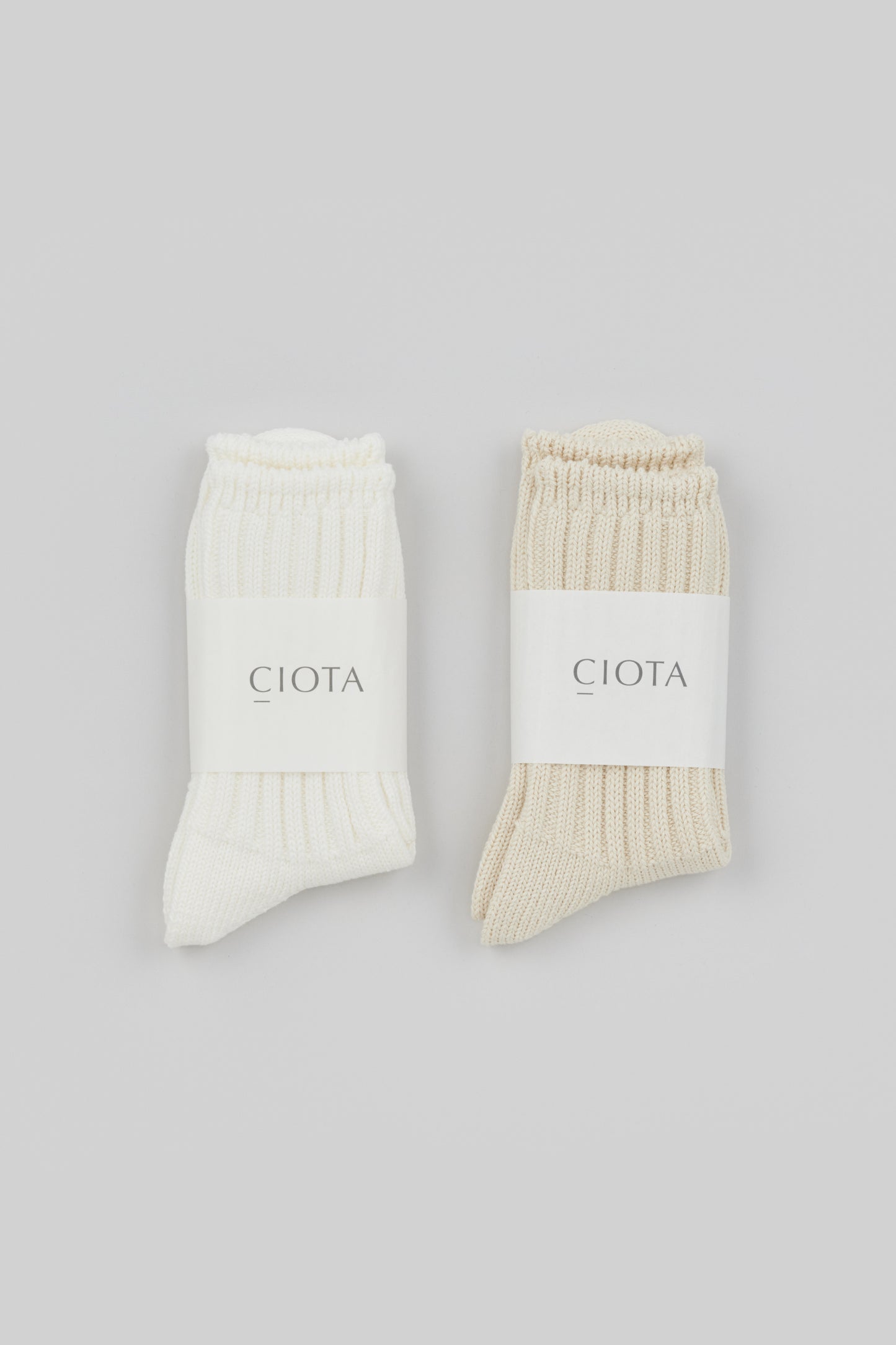 Ribbed Socks (Low Gauge)