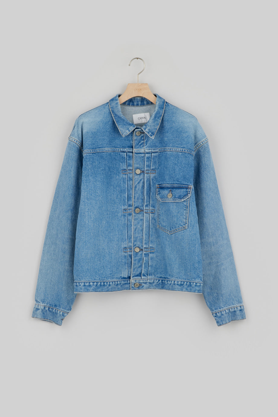 【SALE】Single Pocket Denim Jacket