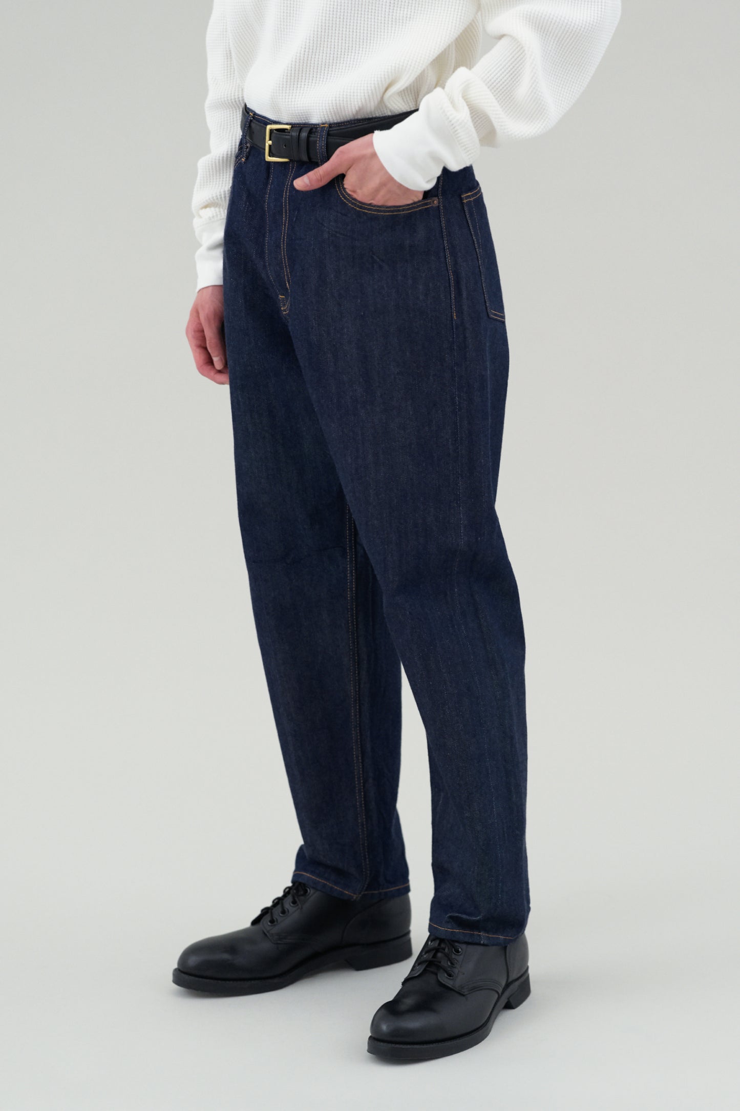 Wide Tapered 5 Pocket Pants