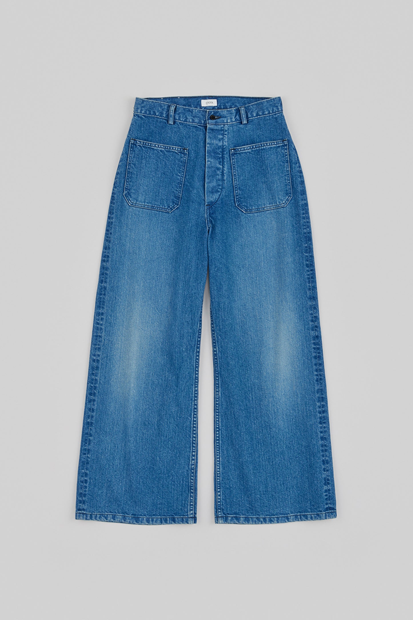 Denim Sailor Pants