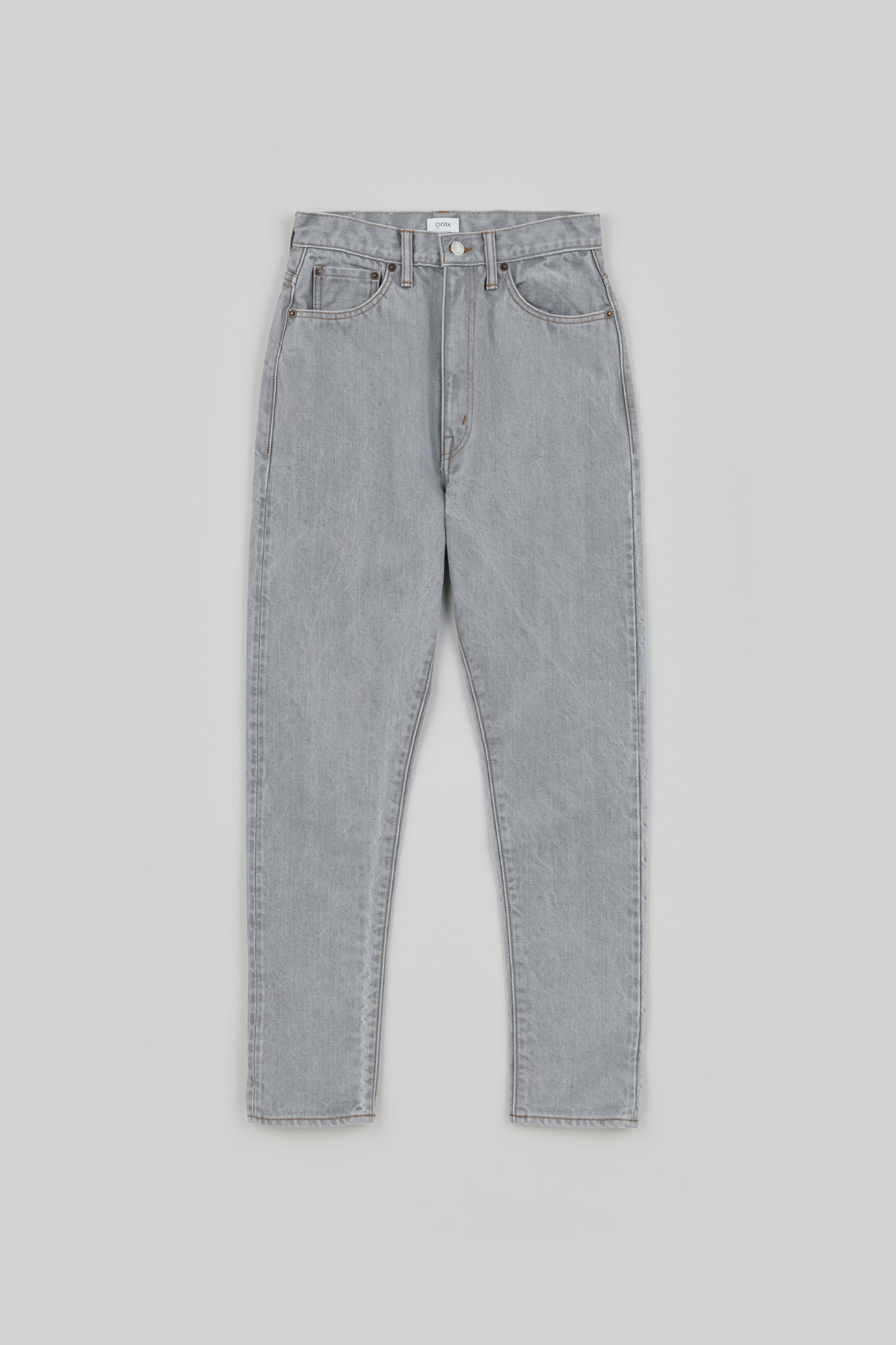 High-rise Slim 5 Pocket Pants (13.5oz)