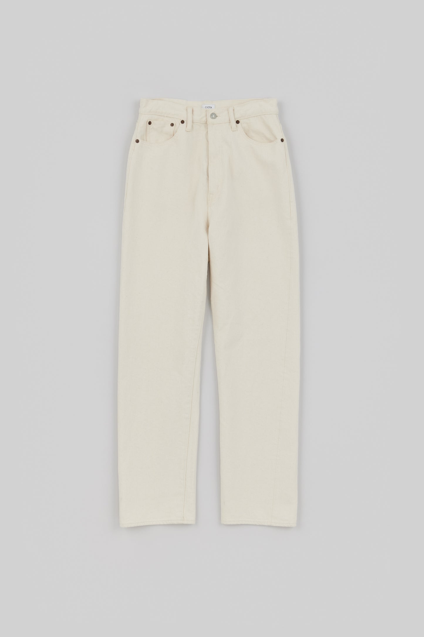 High-rise 5 Pocket Pants (13.5oz)