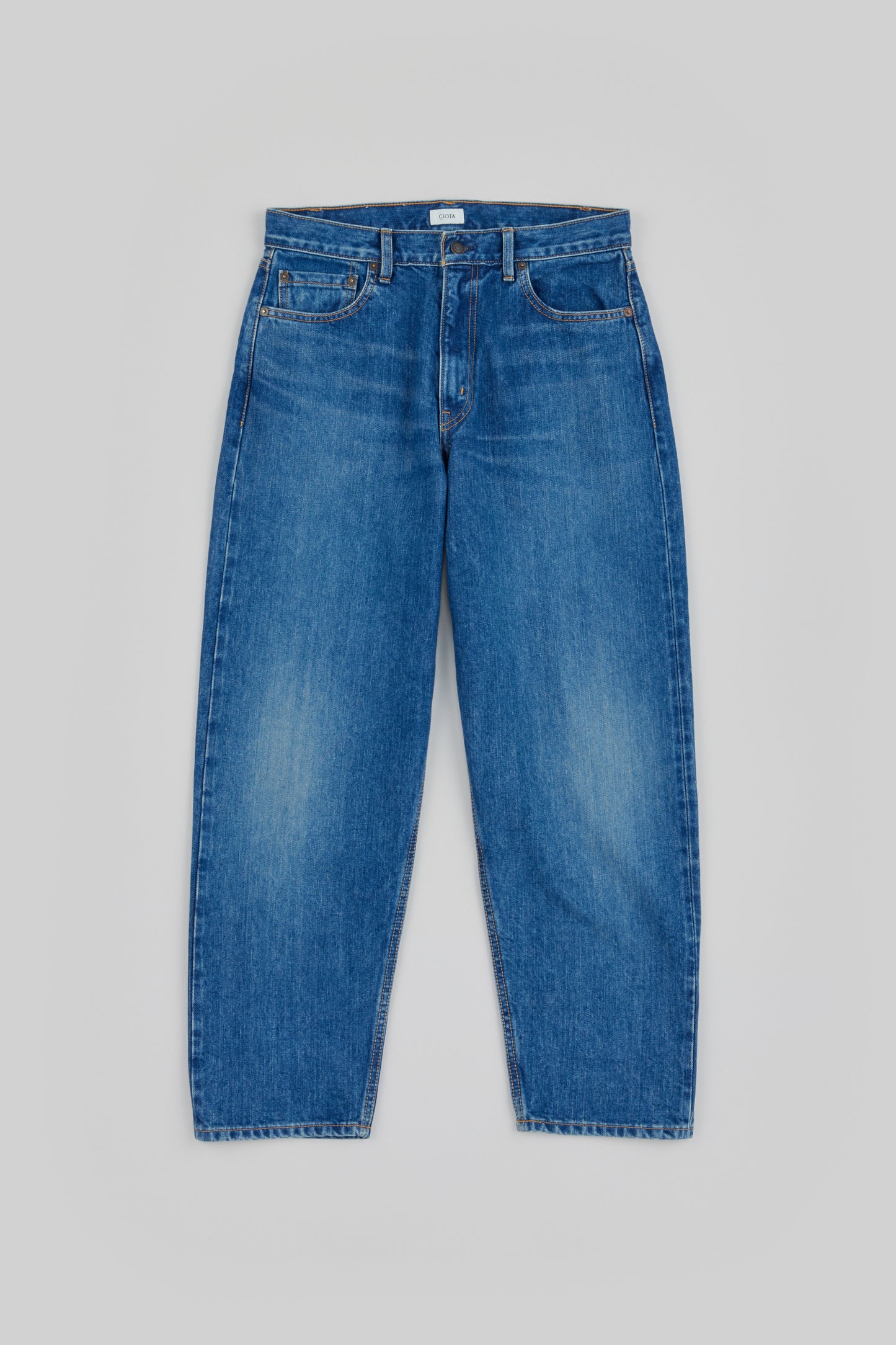 【SALE】Wide Tapered 5 Pocket Pants(Men's Size / Real Indigo)