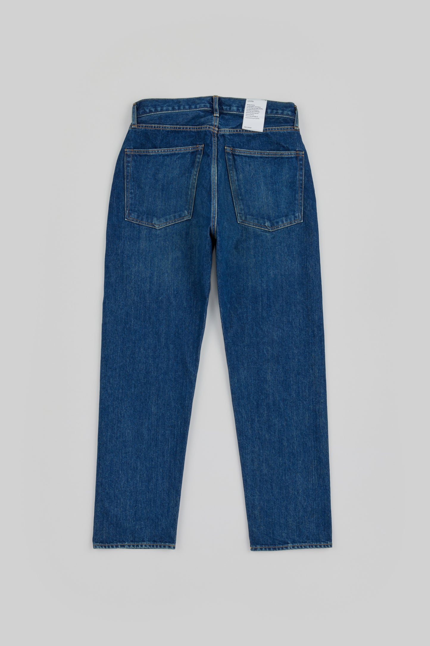 Tapered 5 Pocket Pants(Real Indigo)