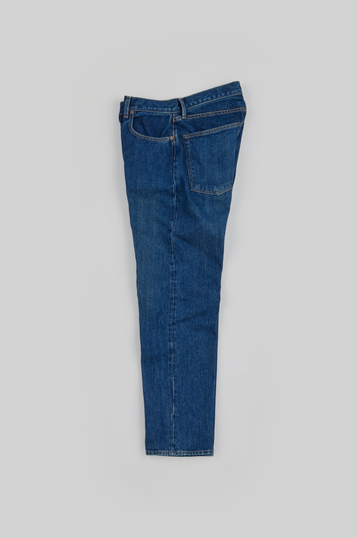 Tapered 5 Pocket Pants(Real Indigo)