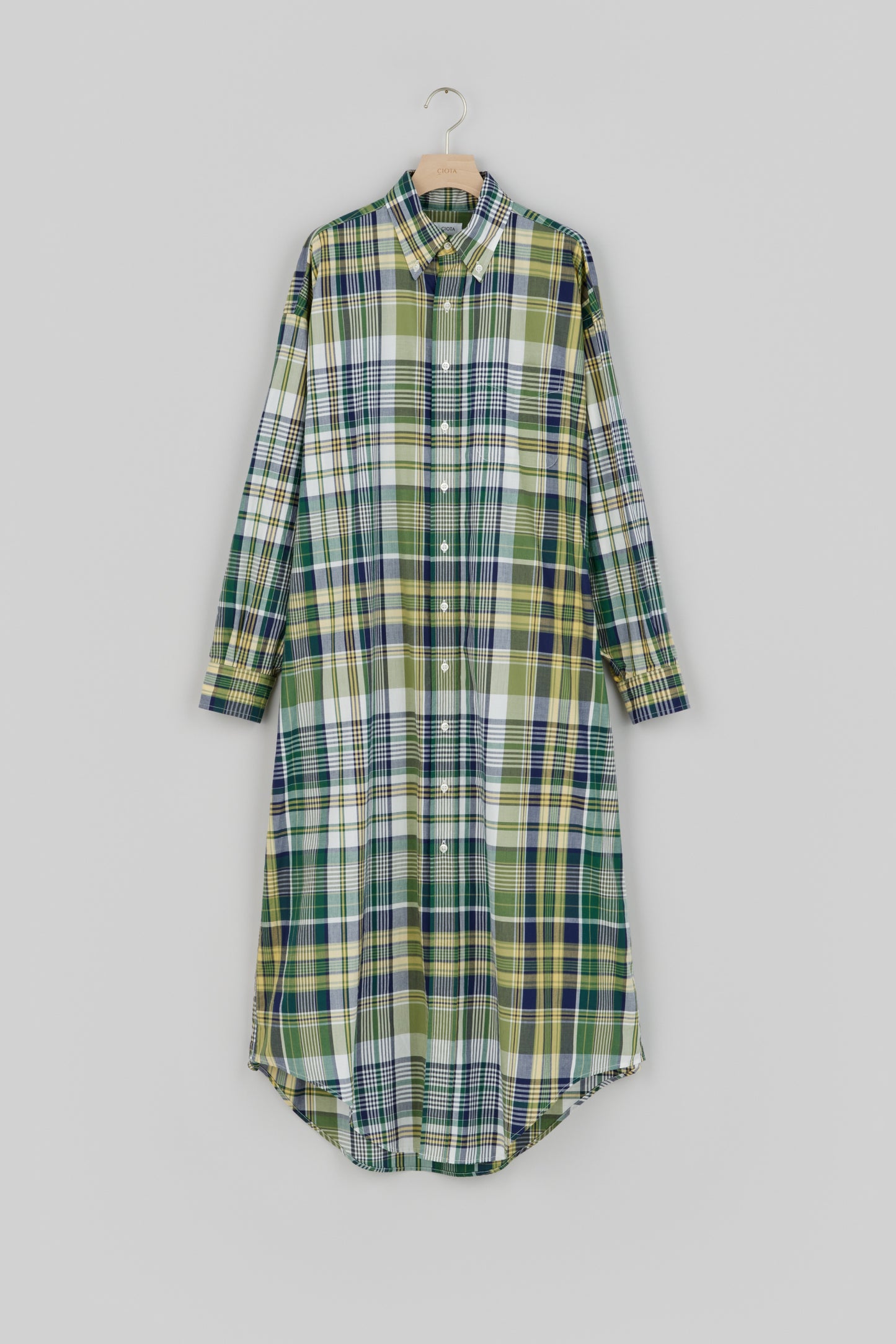 【SALE】Madras B.D Shirt Dress