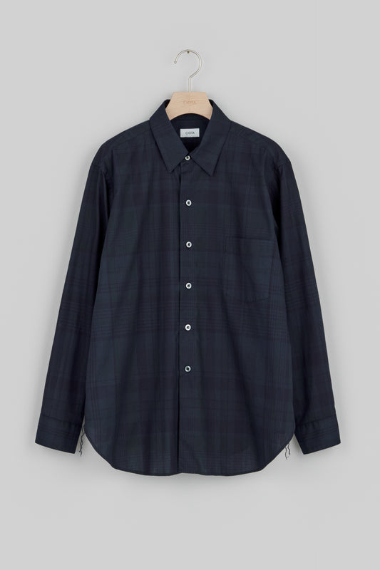 Regular Collar Shirt (Madras Overdye)