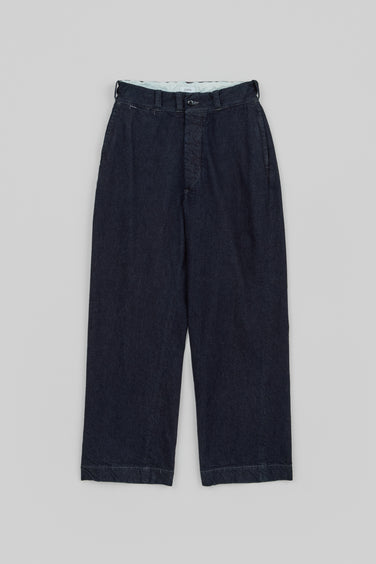パンツ CIOTA High Waist Indigo Denim Pants 26 Denim Slacks – CIOTA Online Shop