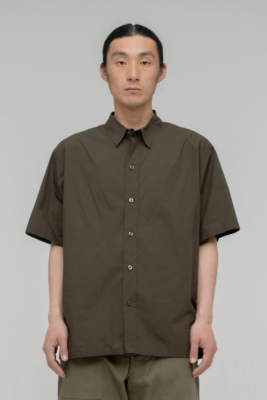 Regular Collar Short Sleeve Shirt