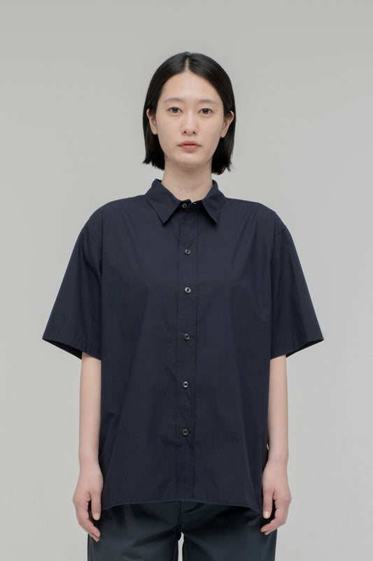 Regular Collar Short Sleeve Shirt