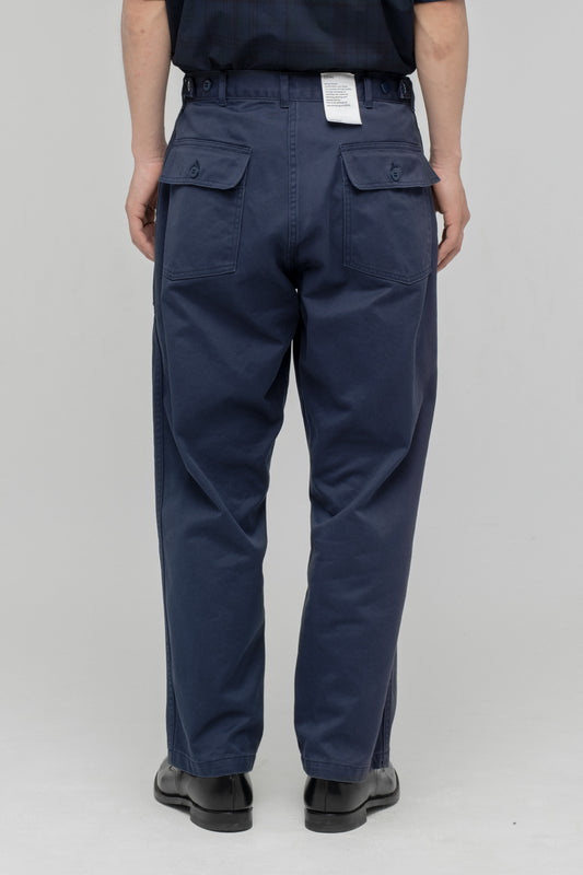 Cotton Twill Baker Pants (Stone Bio)