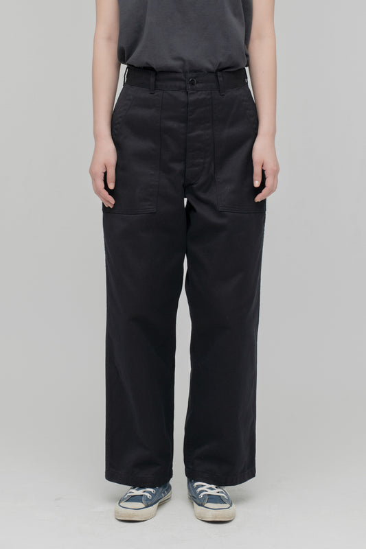 Cotton Twill Baker Pants (Stone Bio)