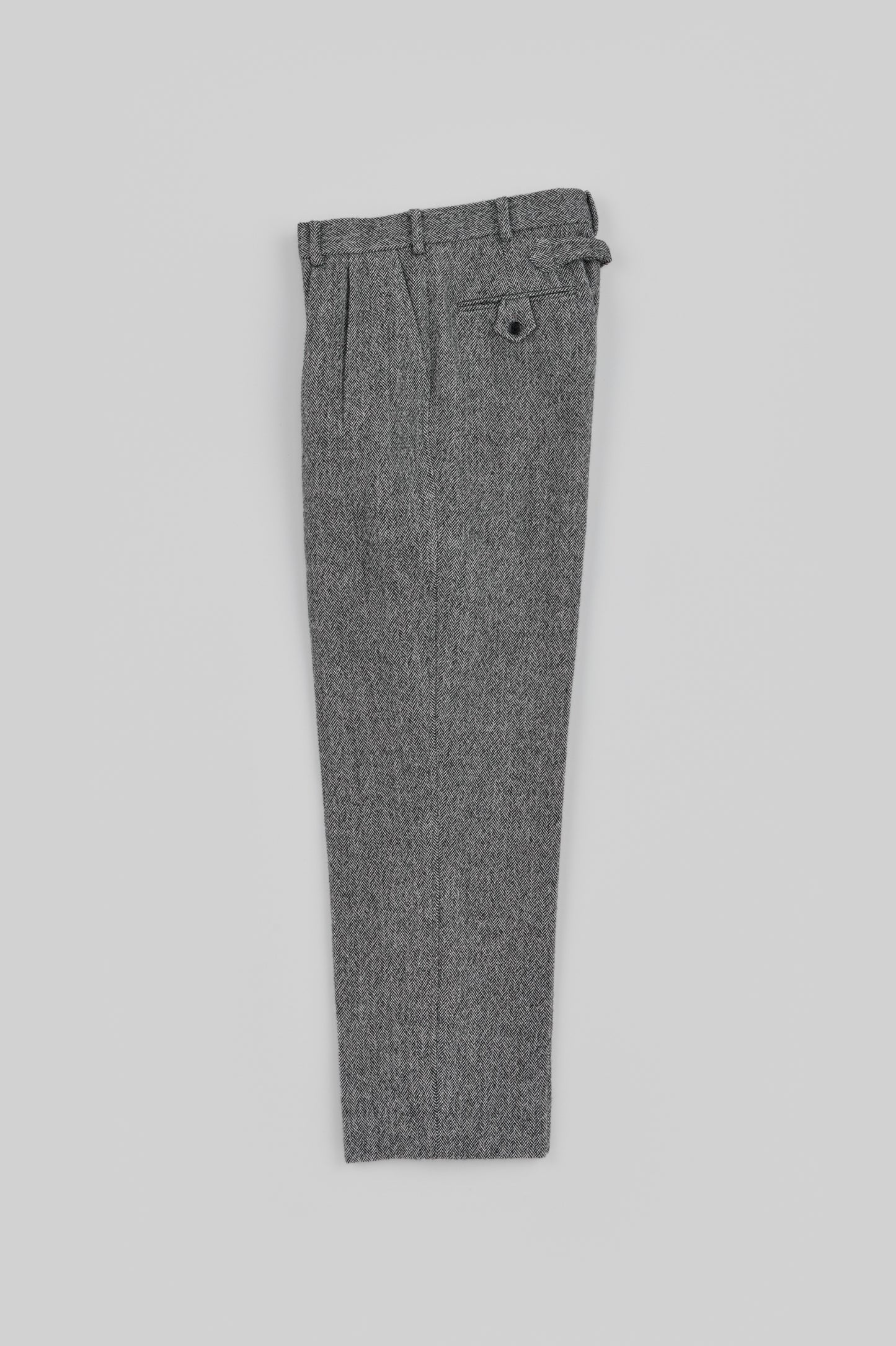 CIOTA × J.PRESS Herringbone Tweed Trousers