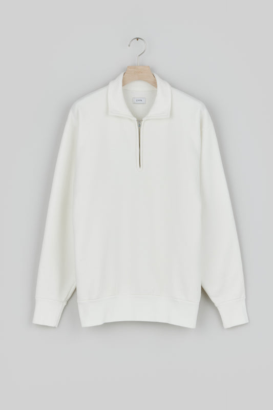 Half Zip Sweatshirt（Slightly Brushed）