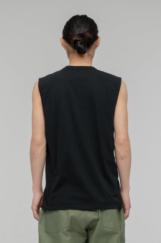 Crewneck Sleeveless Top