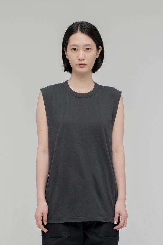 Crewneck Sleeveless Top