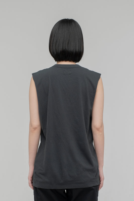 Crewneck Sleeveless Top