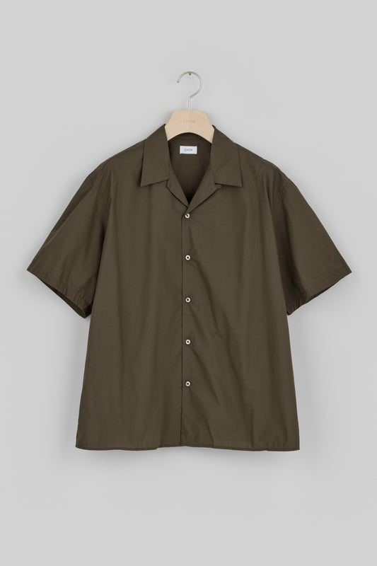 Open Collar Short Sleeve Shirt