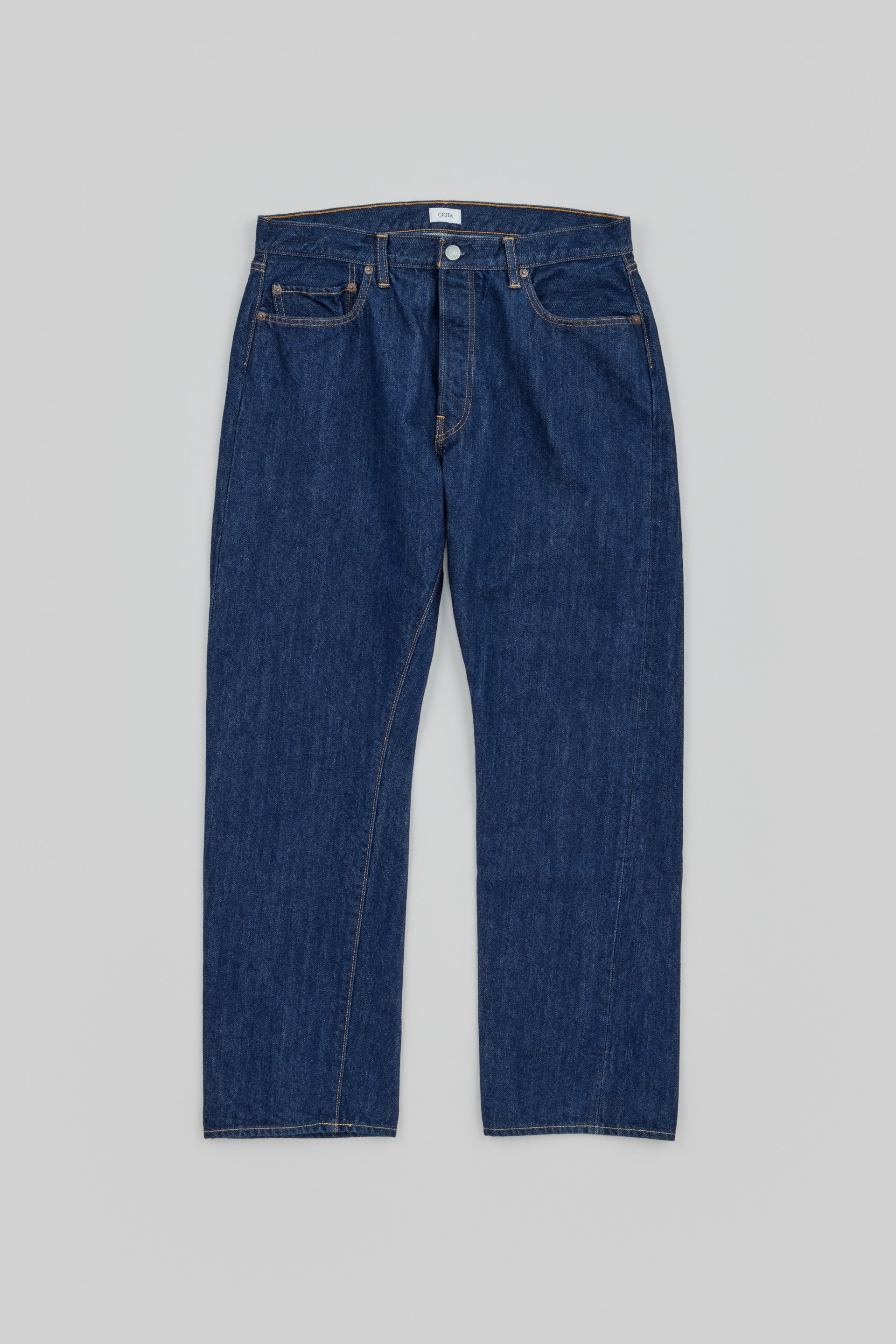 CIOTA (シオタ) Straight 5 Pocket Pants Medium Black