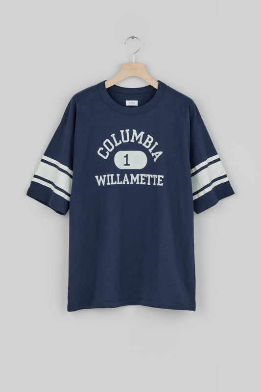 Football Short Sleeve T-shirt (COLUMBIA)